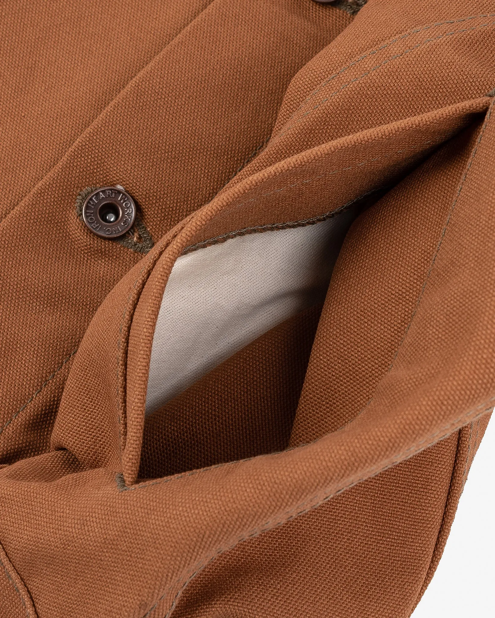 17oz Duck Modified Type III Vest - Brown