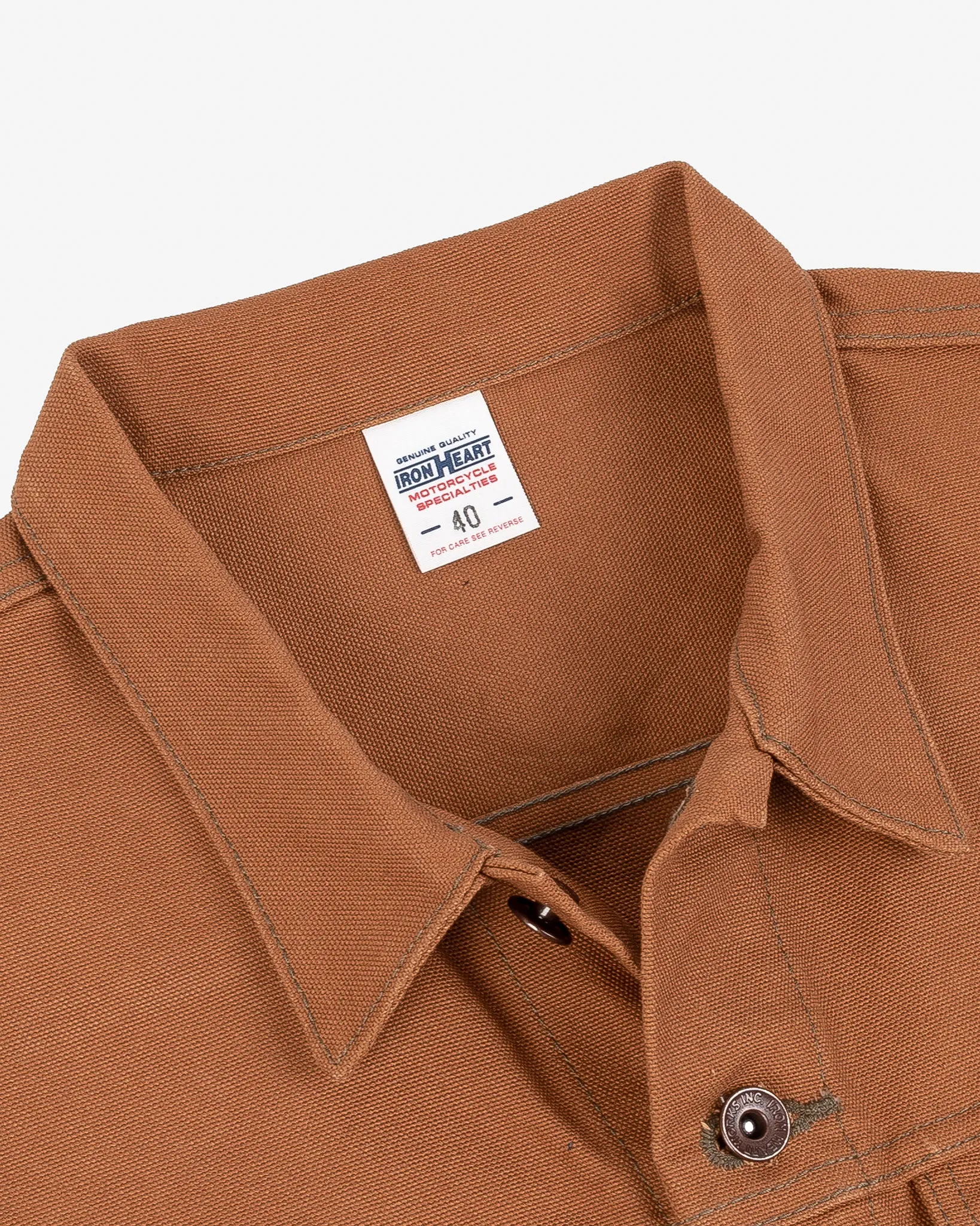 17oz Duck Modified Type III Vest - Brown
