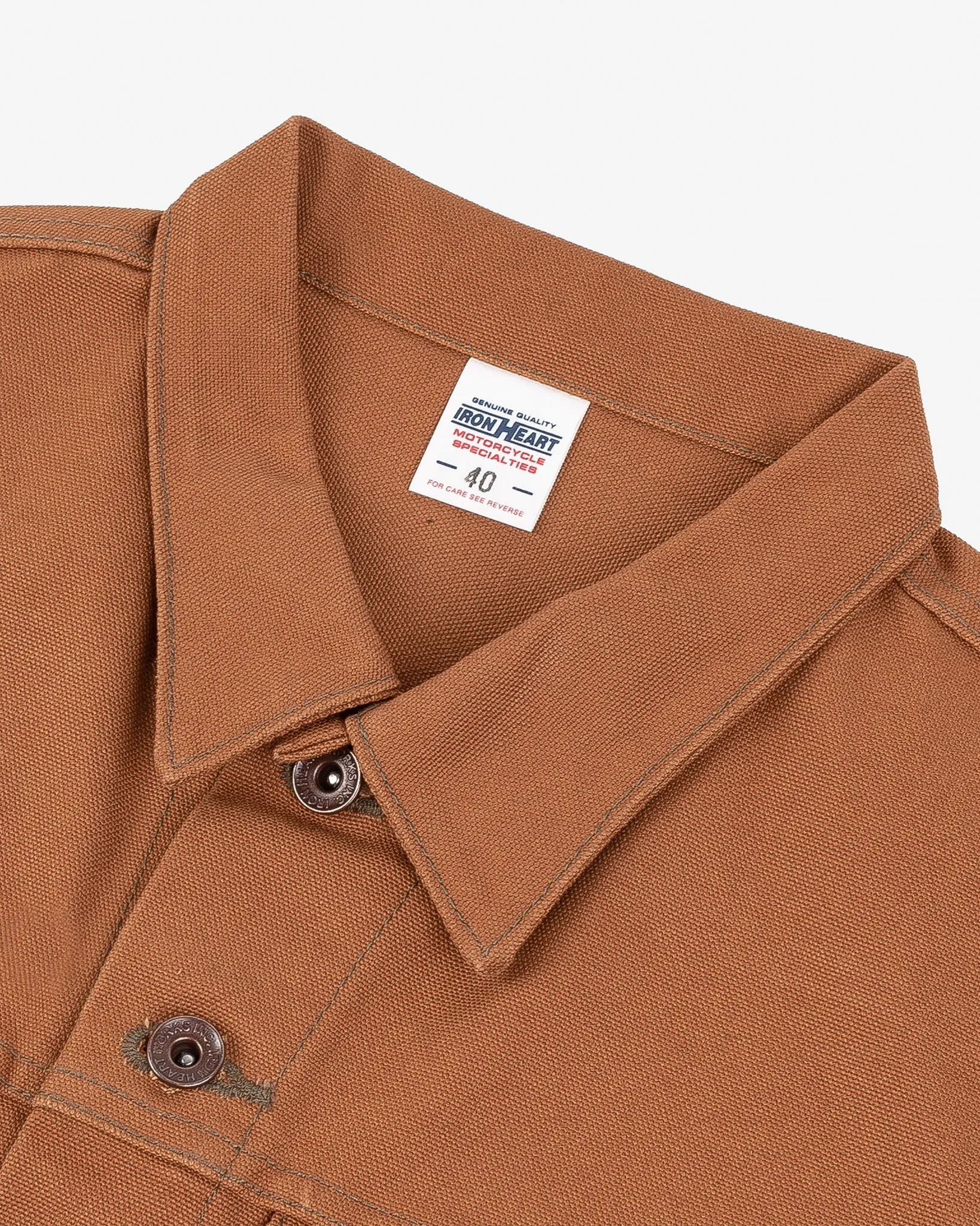 17oz Duck Modified Type III Vest - Brown