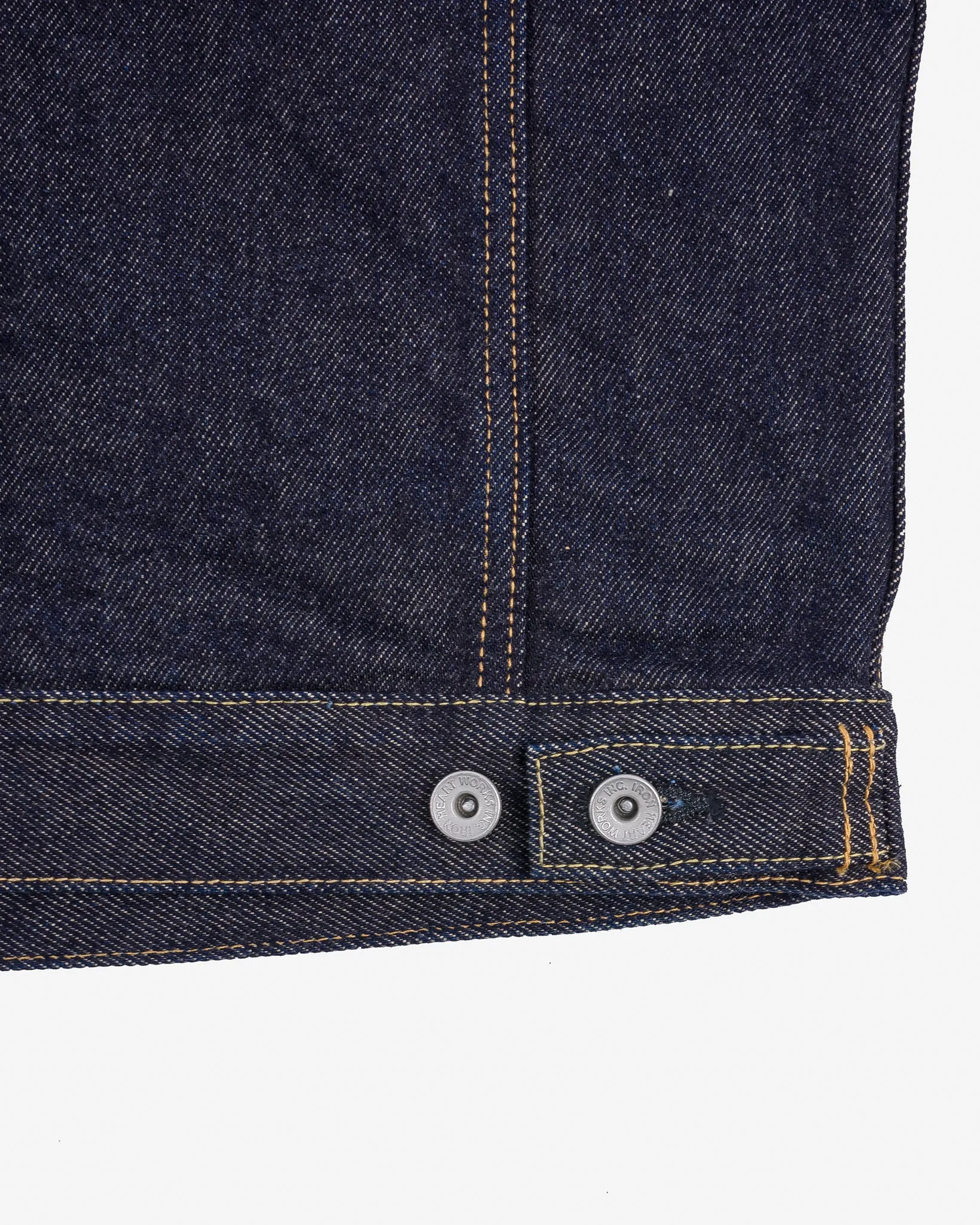 21oz Selvedge Denim Modified Type III Vest - Indigo