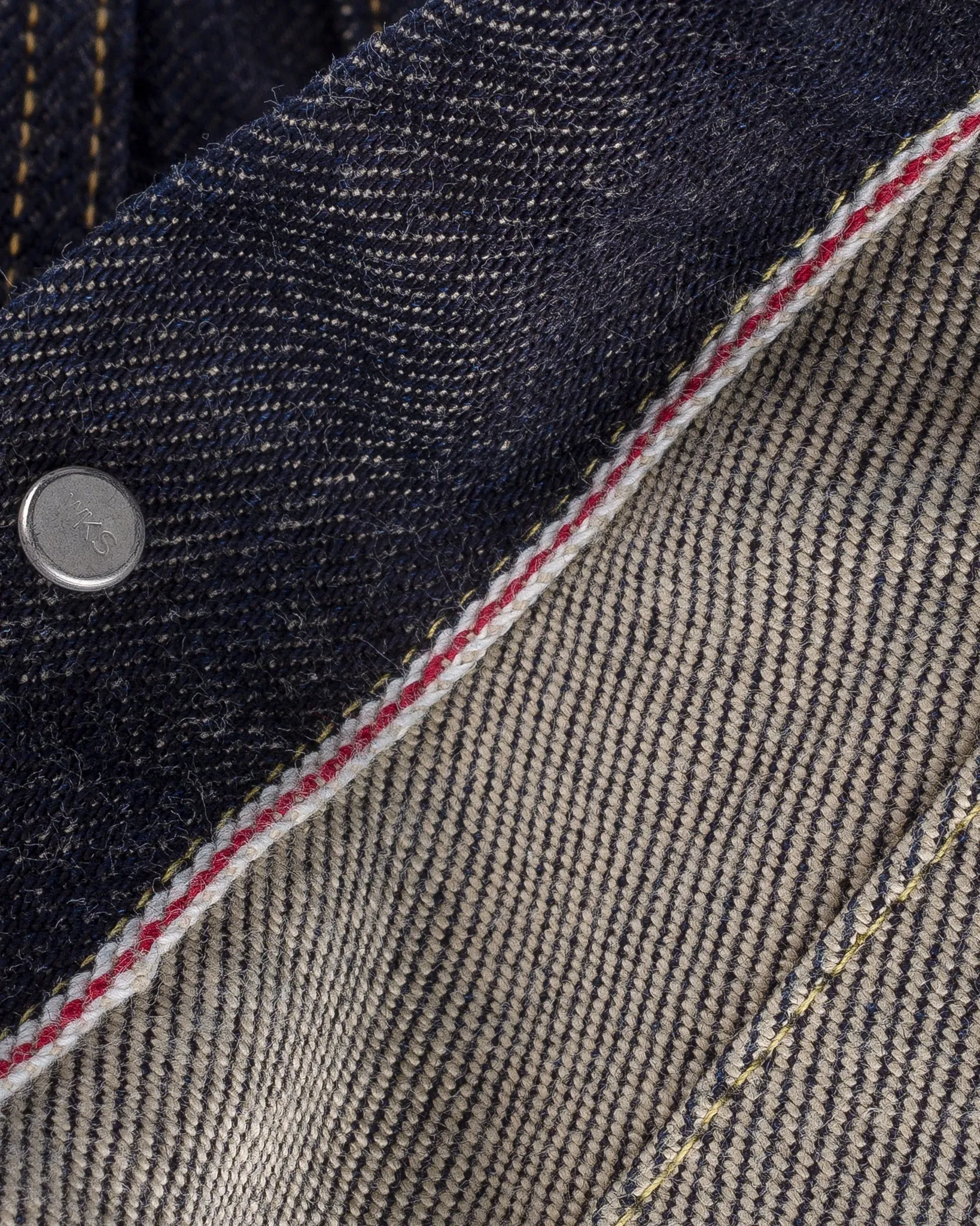 21oz Selvedge Denim Modified Type III Vest - Indigo