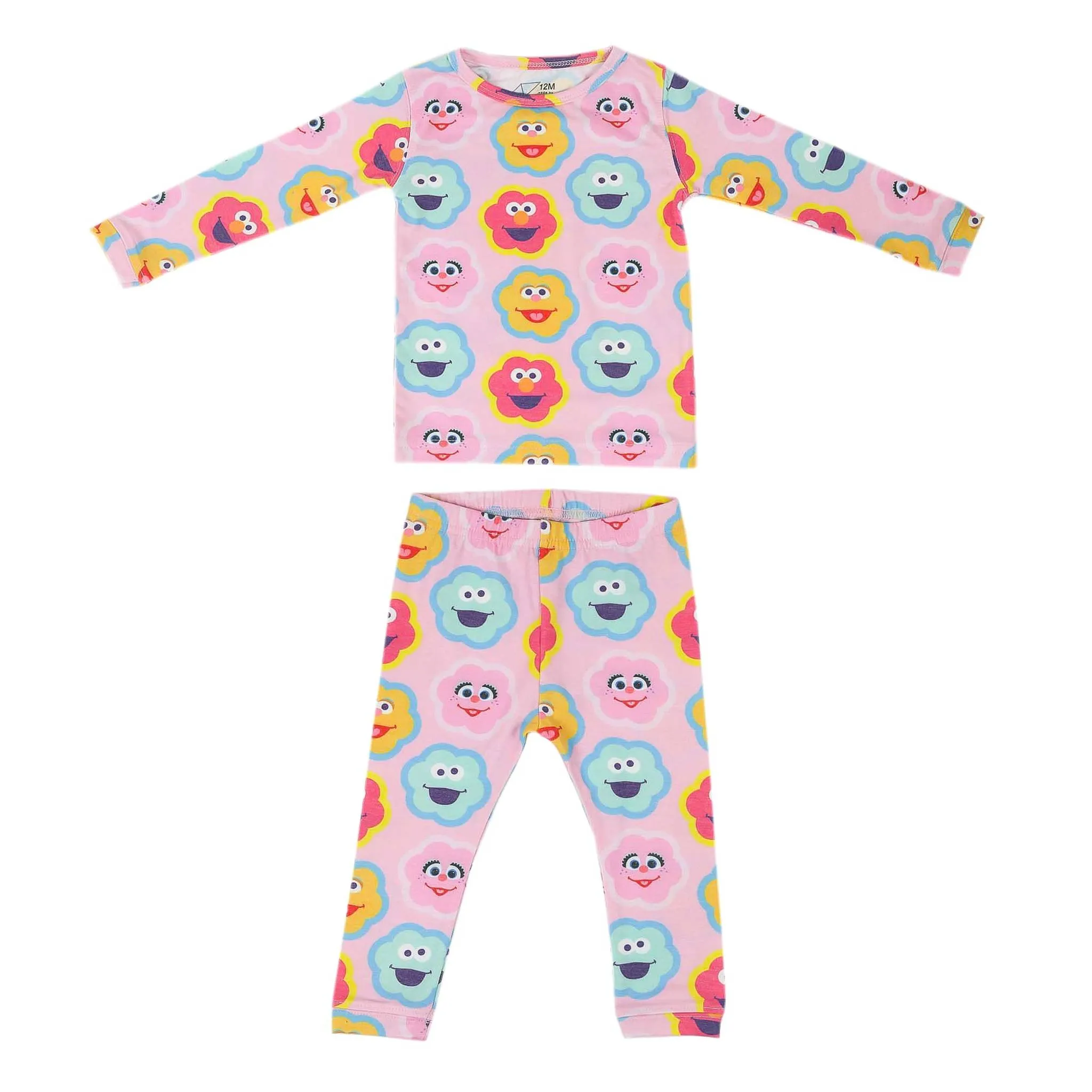2pc Long Sleeve Pajama Set - Abby and Pals