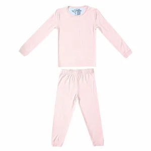 2pc Long Sleeve Pajama Set - Blush