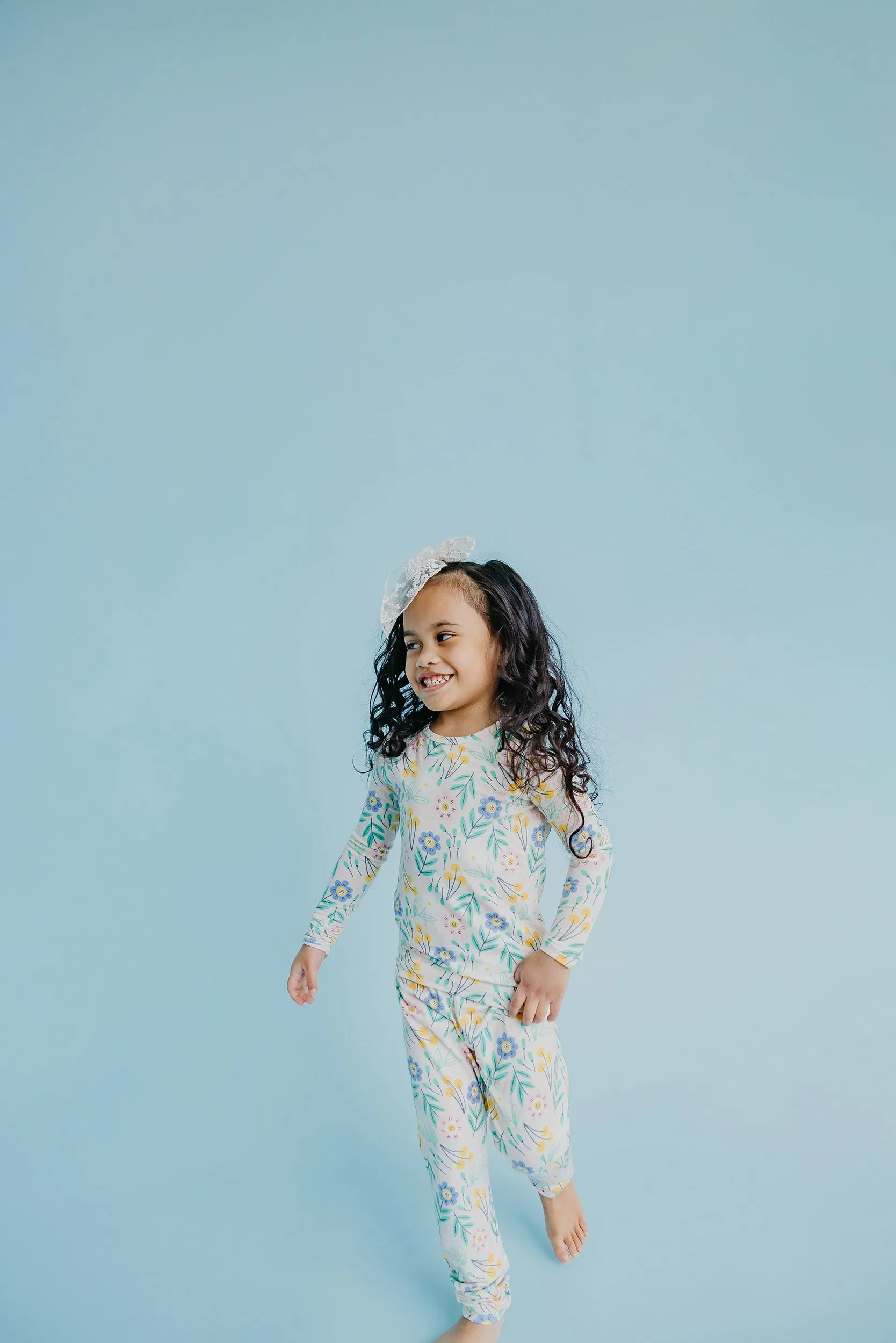 2pc Long Sleeve Pajama Set - Clara