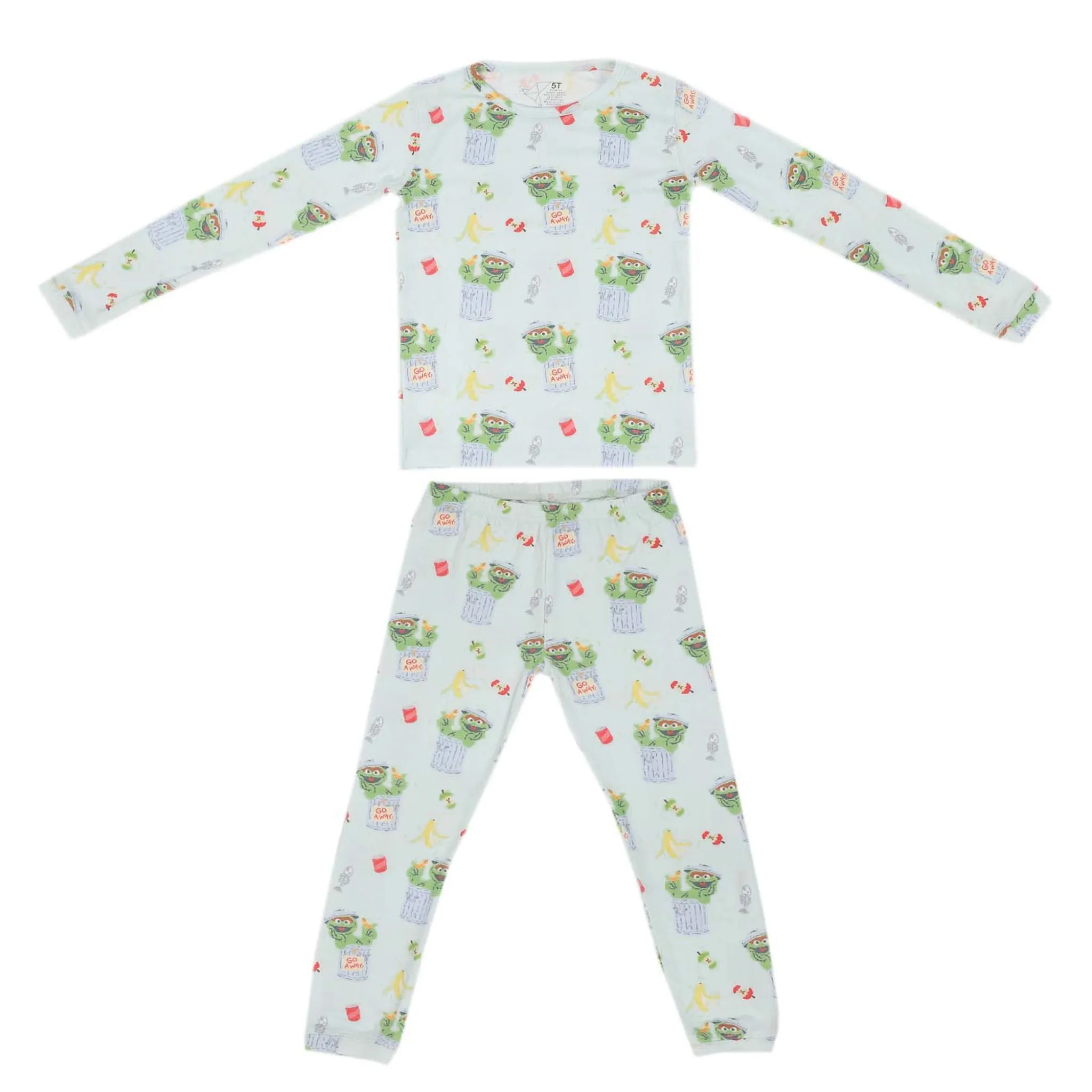 2pc Long Sleeve Pajama Set - Oscar the Grouch