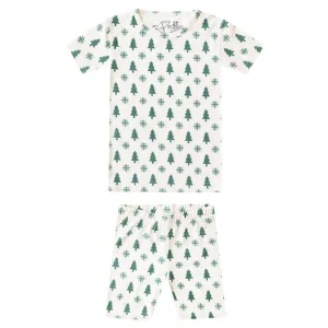 2pc Short Sleeve Pajama Set - Alps