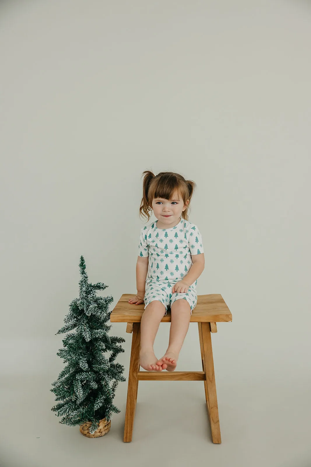 2pc Short Sleeve Pajama Set - Alps