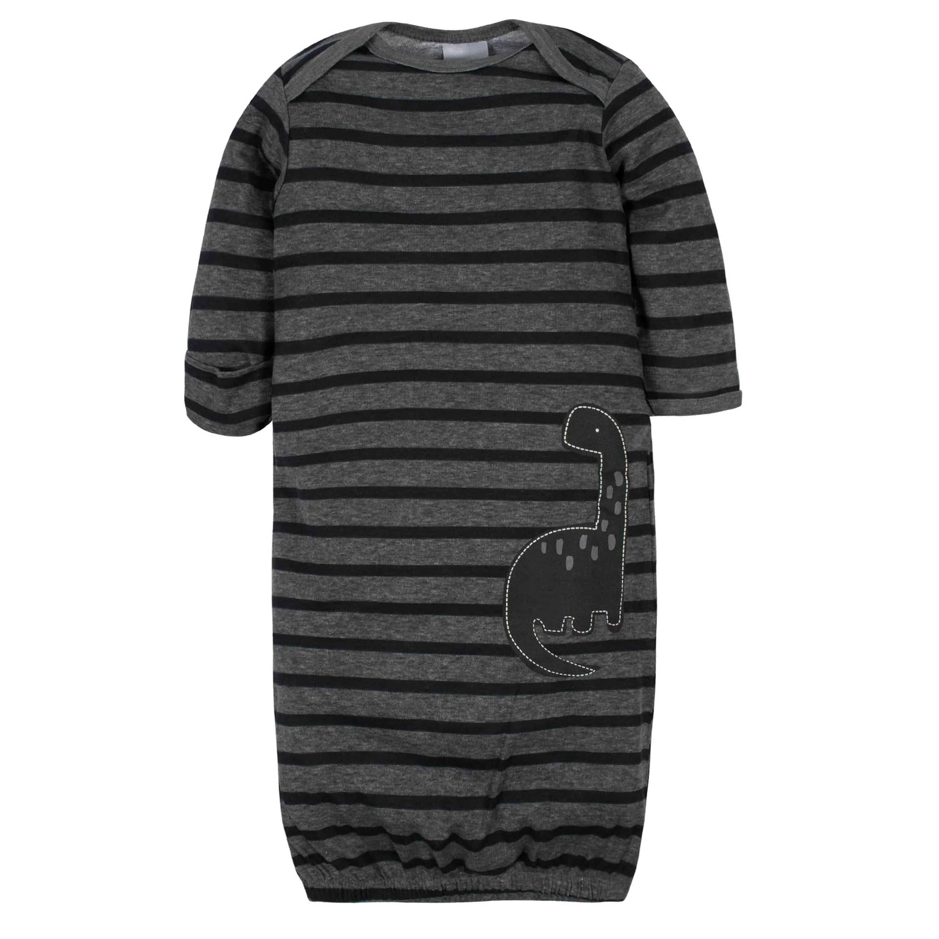 3-Pack Baby Boys Dino Gowns