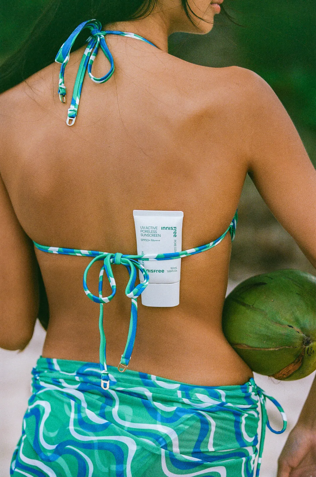 [50%] GREEN WAVE RING TOP