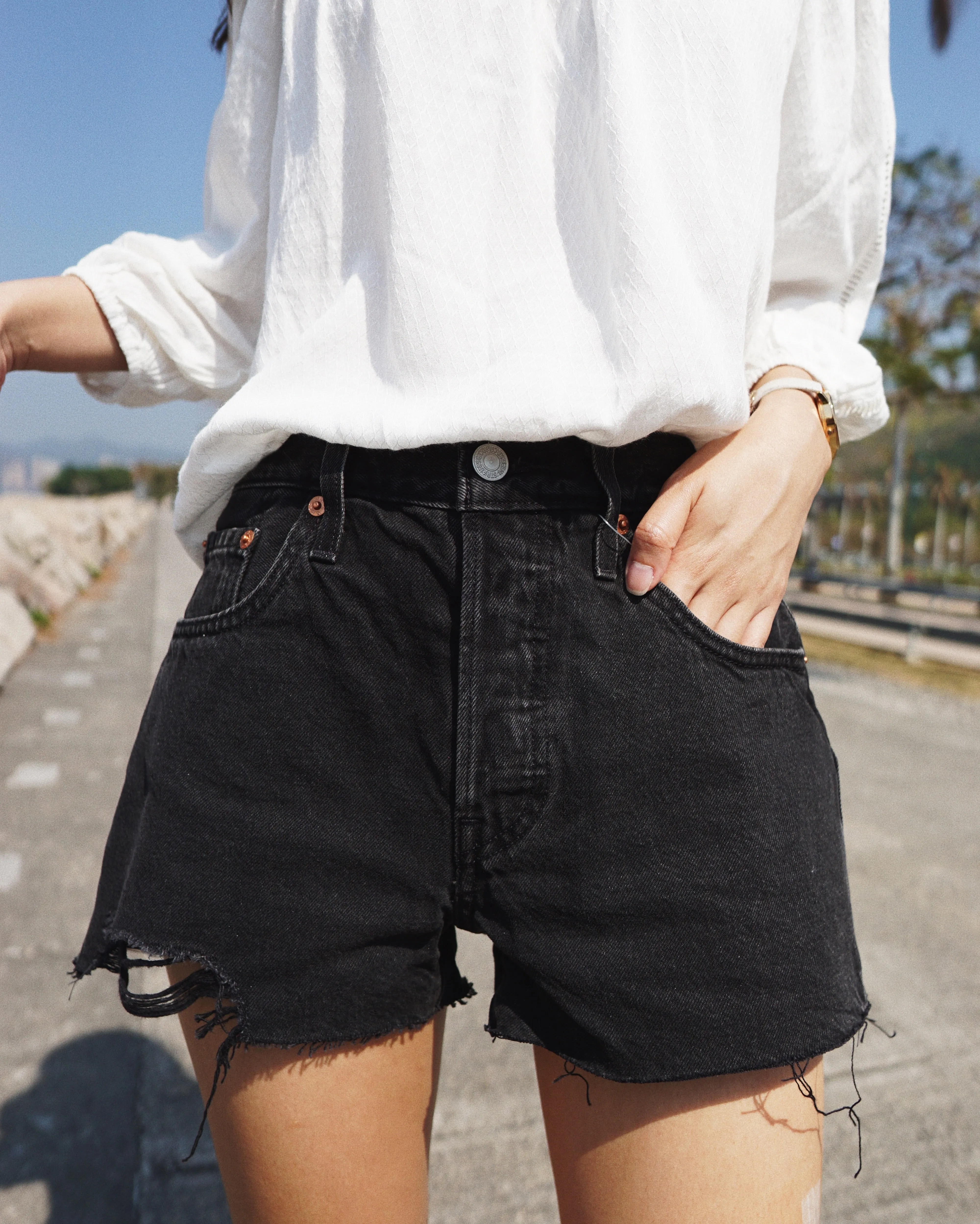 501 High Rise Shorts