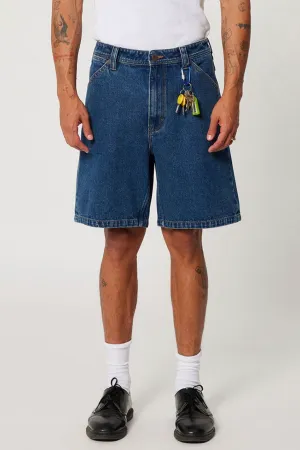 ABRAND 95 BAGGY SHORT GAVIN - MID VINTAGE INDIGO