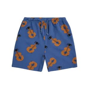 Acoustic Guitar All Over Bermuda Shorts