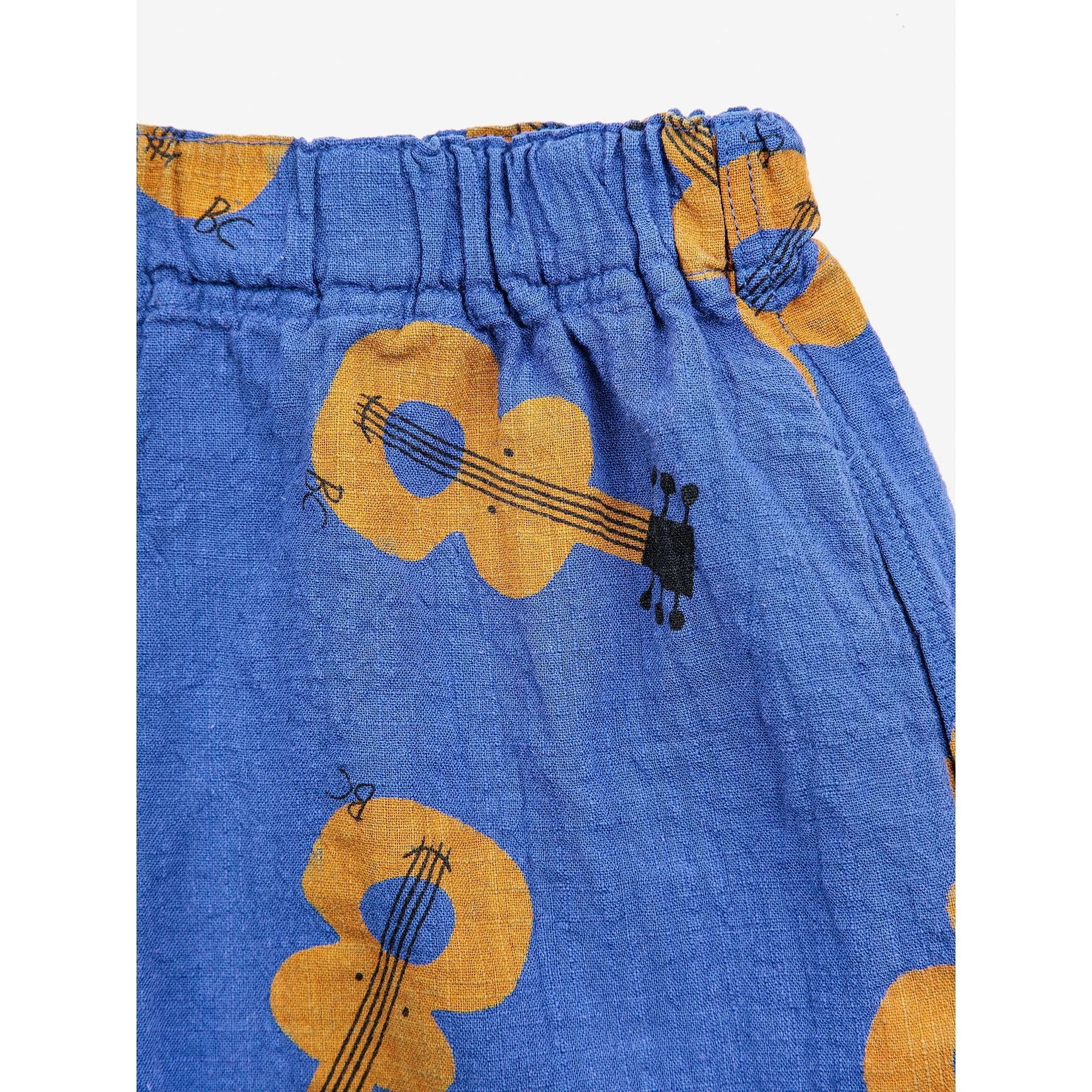 Acoustic Guitar All Over Woven Shorts