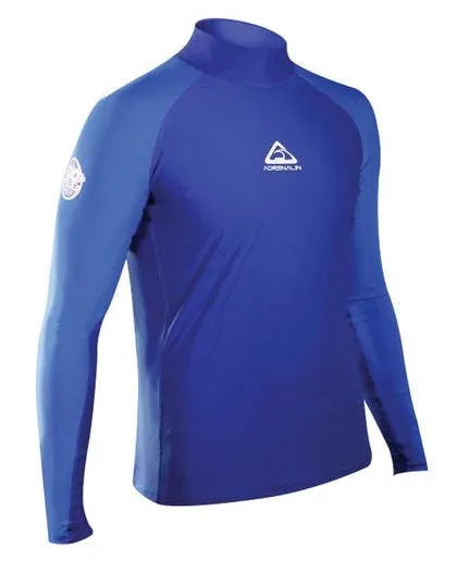 Adrenalin Beach Long Sleeve Mens Rash Vest Top Shirt