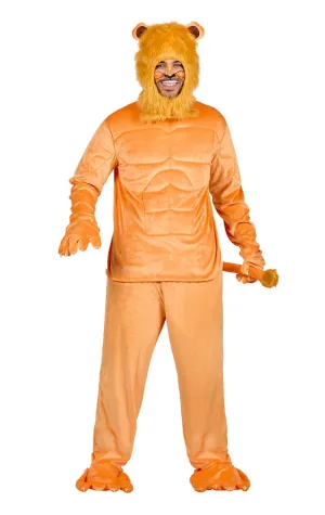 Adult Muscle Lion Costume