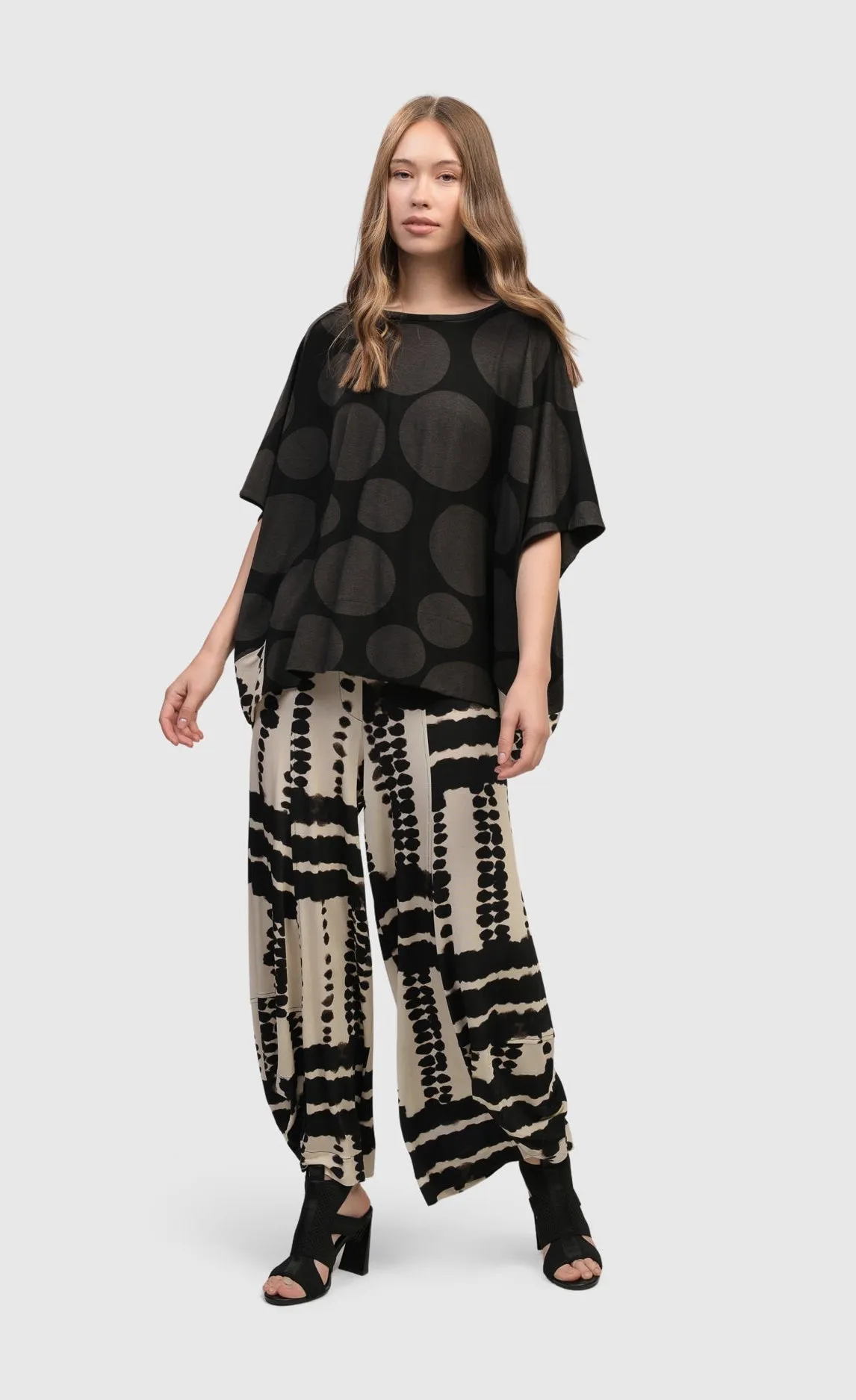 Alembika Brown Nomad Oversized Top