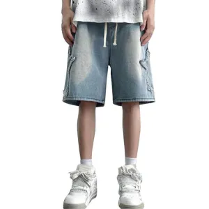 American Star Distressed Denim Shorts