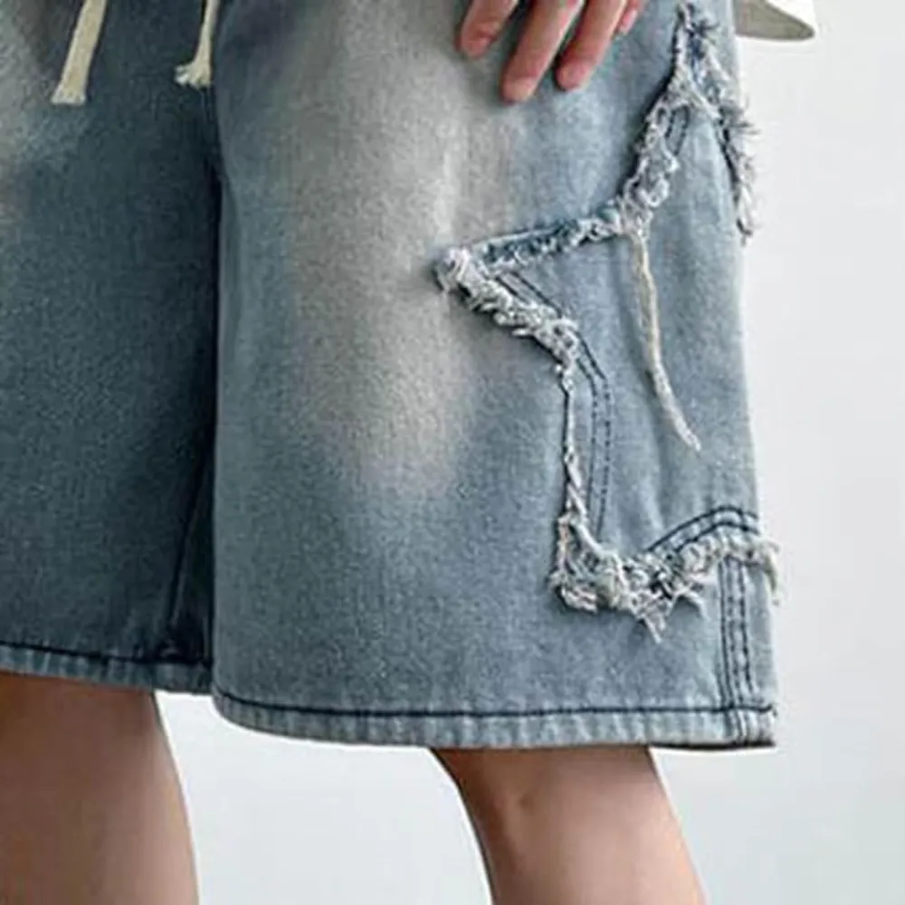American Star Distressed Denim Shorts