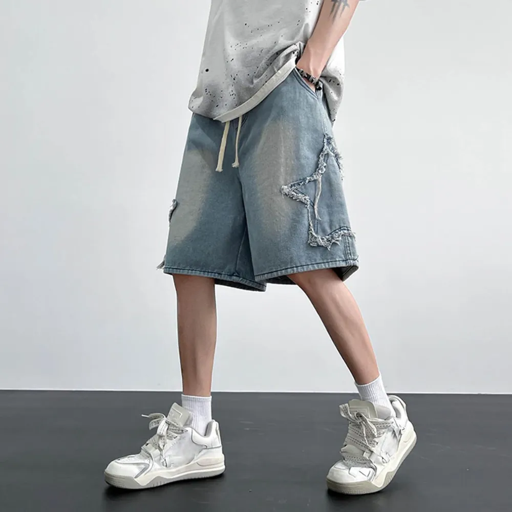 American Star Distressed Denim Shorts