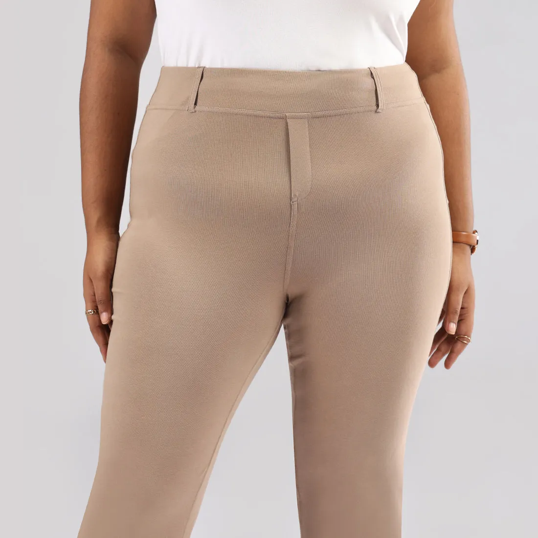 AM:PM Air Flare Trousers - Cotton Tall