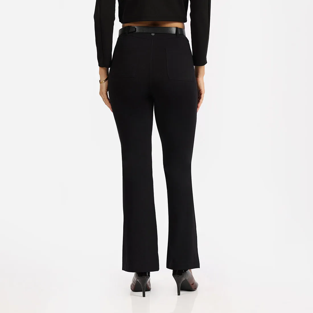 AM:PM Air Flare Trousers - Cotton Tall