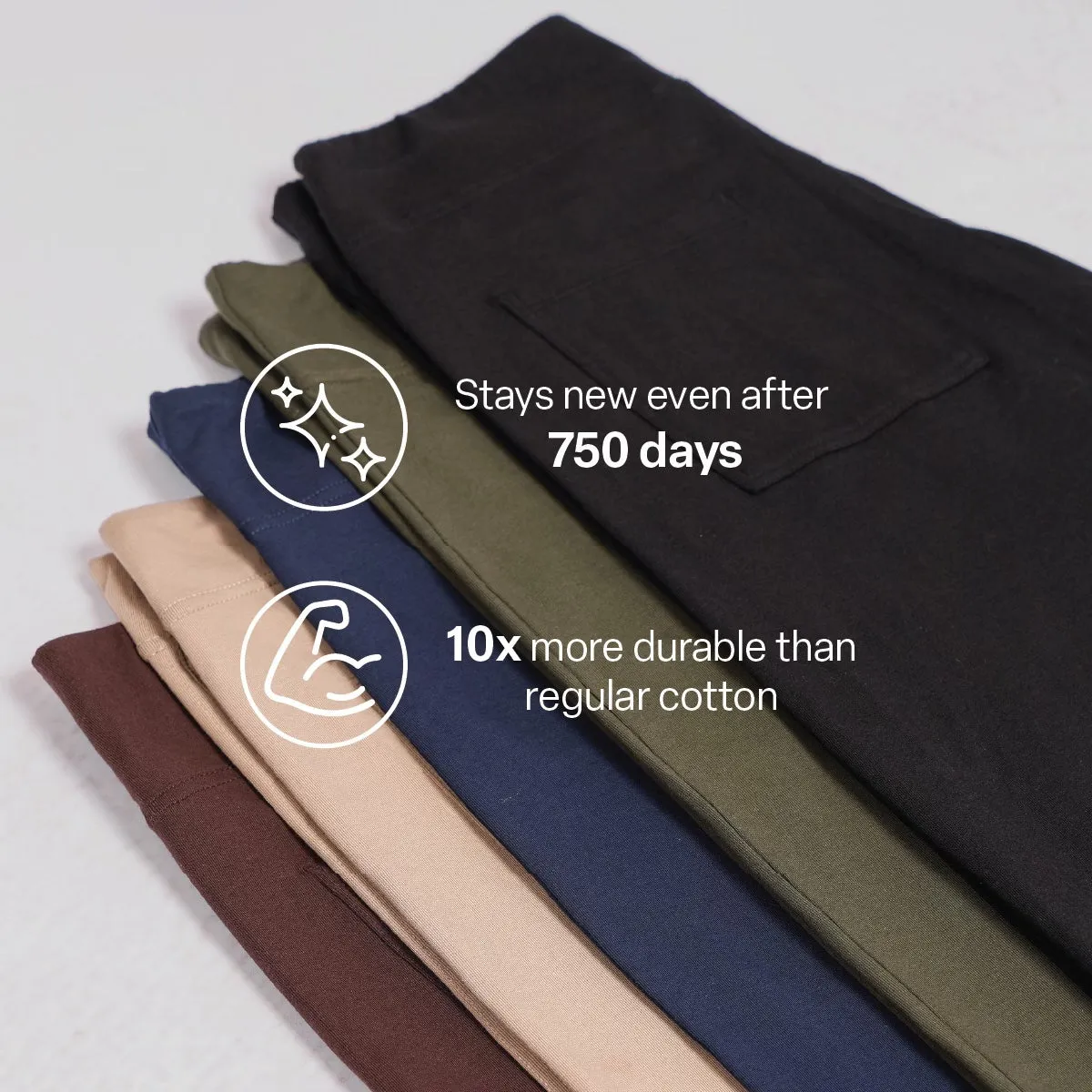 AM:PM Air Flare Trousers - Cotton