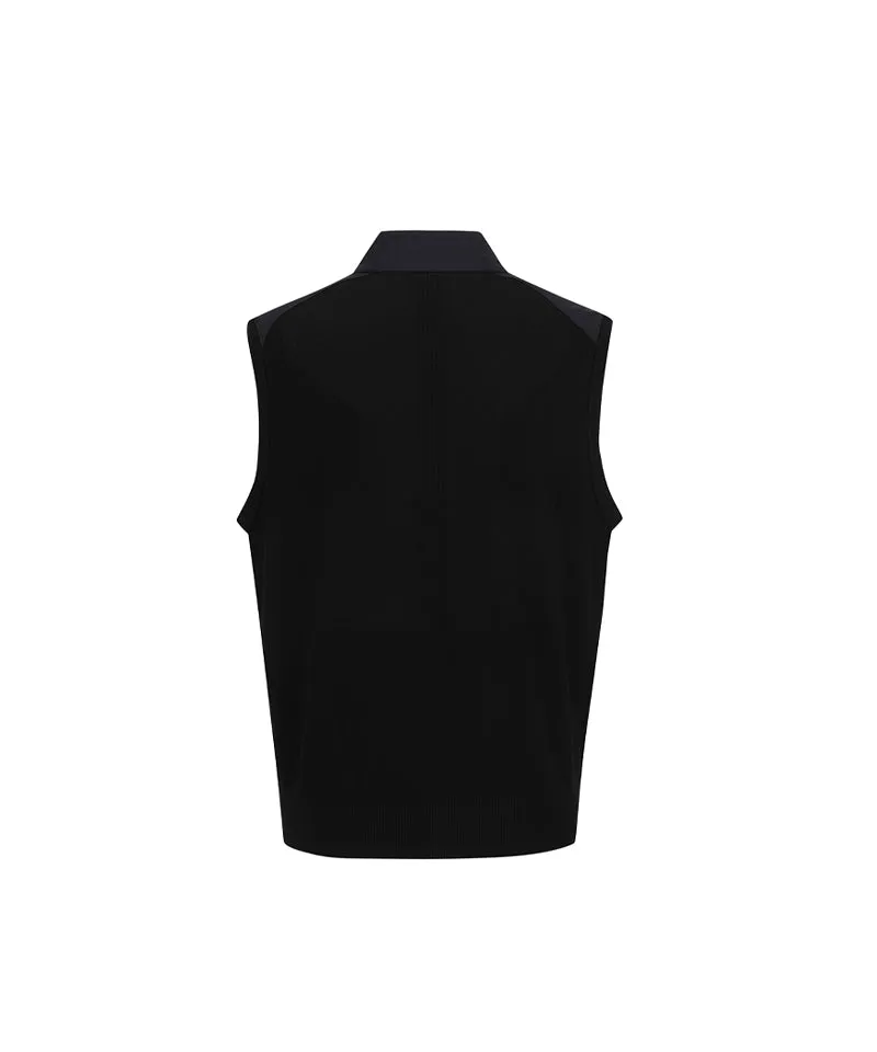 Anew Golf Men's SP Hybrid Knit Vest - Black