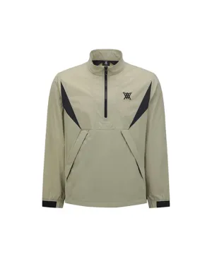 Anew Golf Men's SP Incision Anorak Jacket - Beige