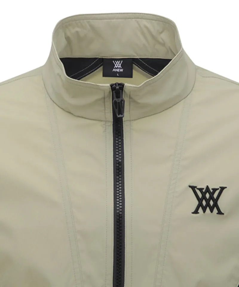 Anew Golf Men's SP Incision Anorak Jacket - Beige