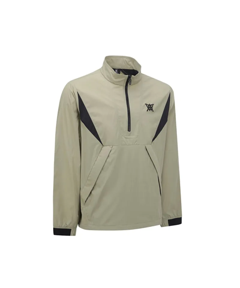 Anew Golf Men's SP Incision Anorak Jacket - Beige