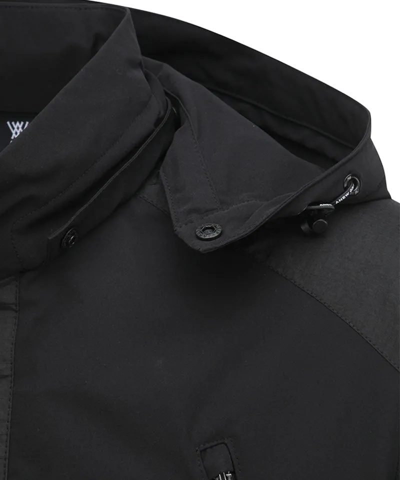 Anew Golf Men's SP Rib Patch Ma - 1 Jacket - Black