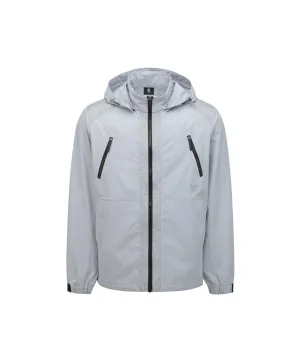 Anew Golf Men's SP Rib Patch Ma - 1 Jacket - Light Gray