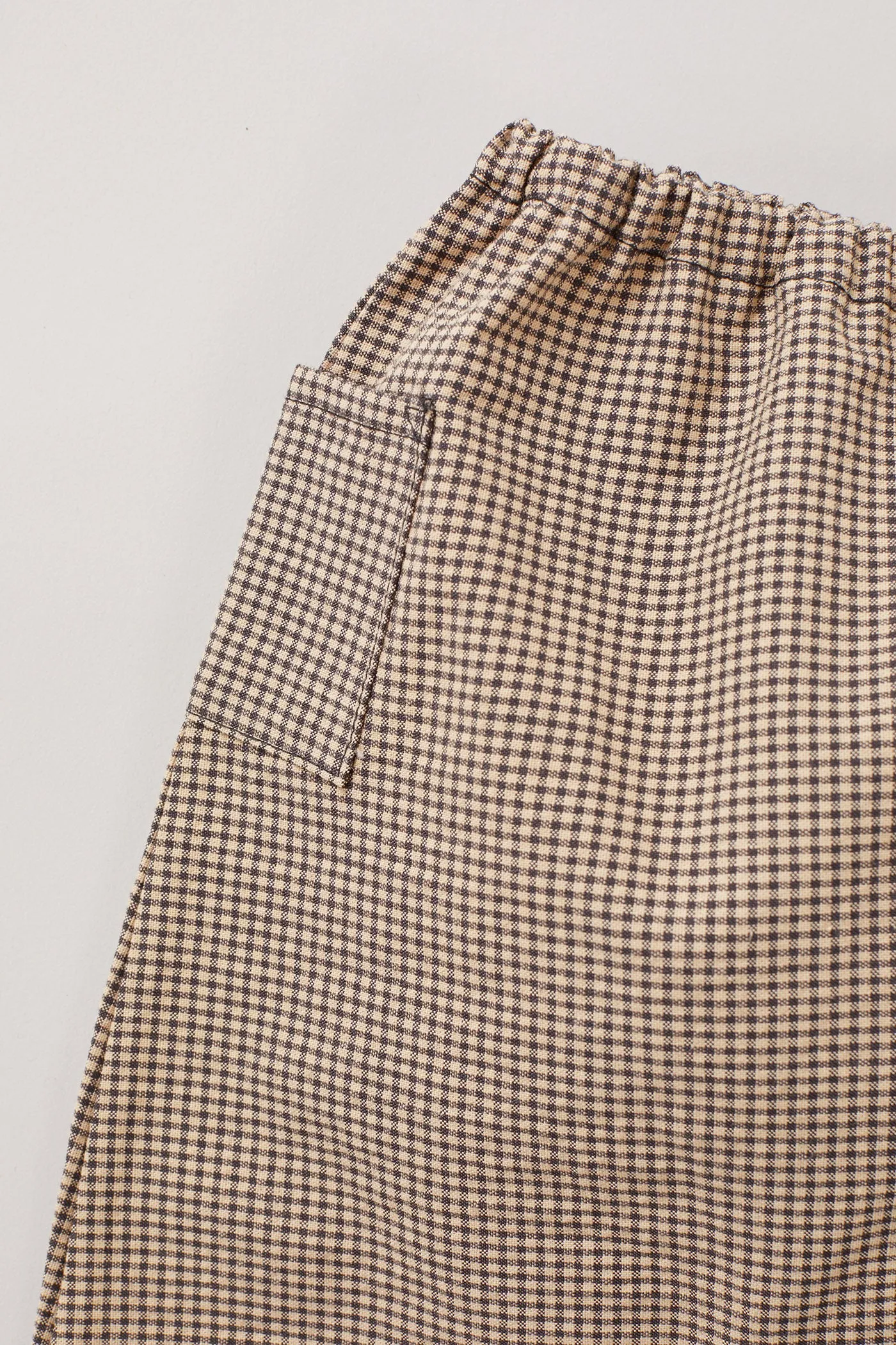 Apple Trousers - Brown Check