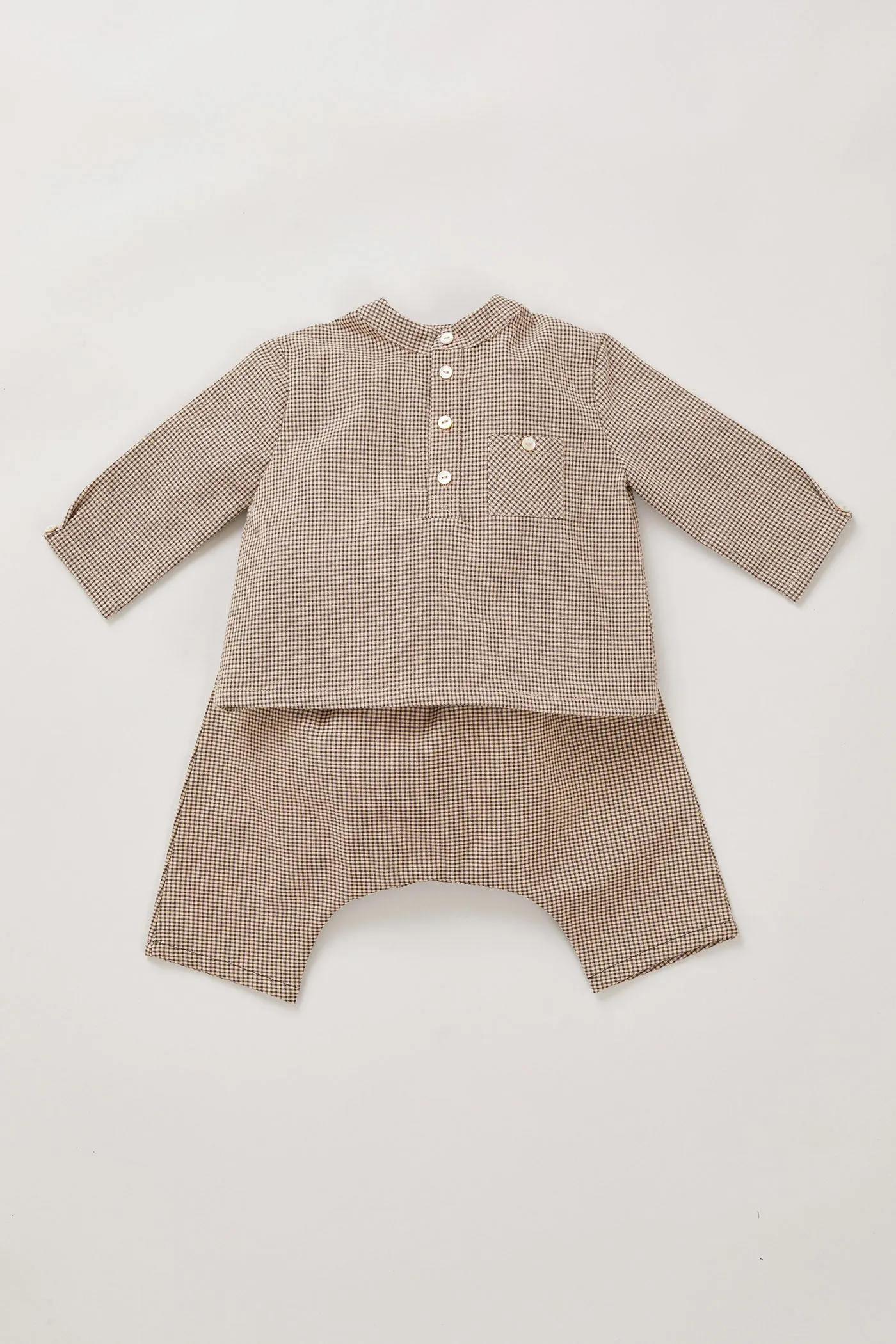 Apple Trousers - Brown Check