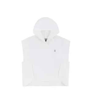 AVEN Nylon Hooded Vest - White