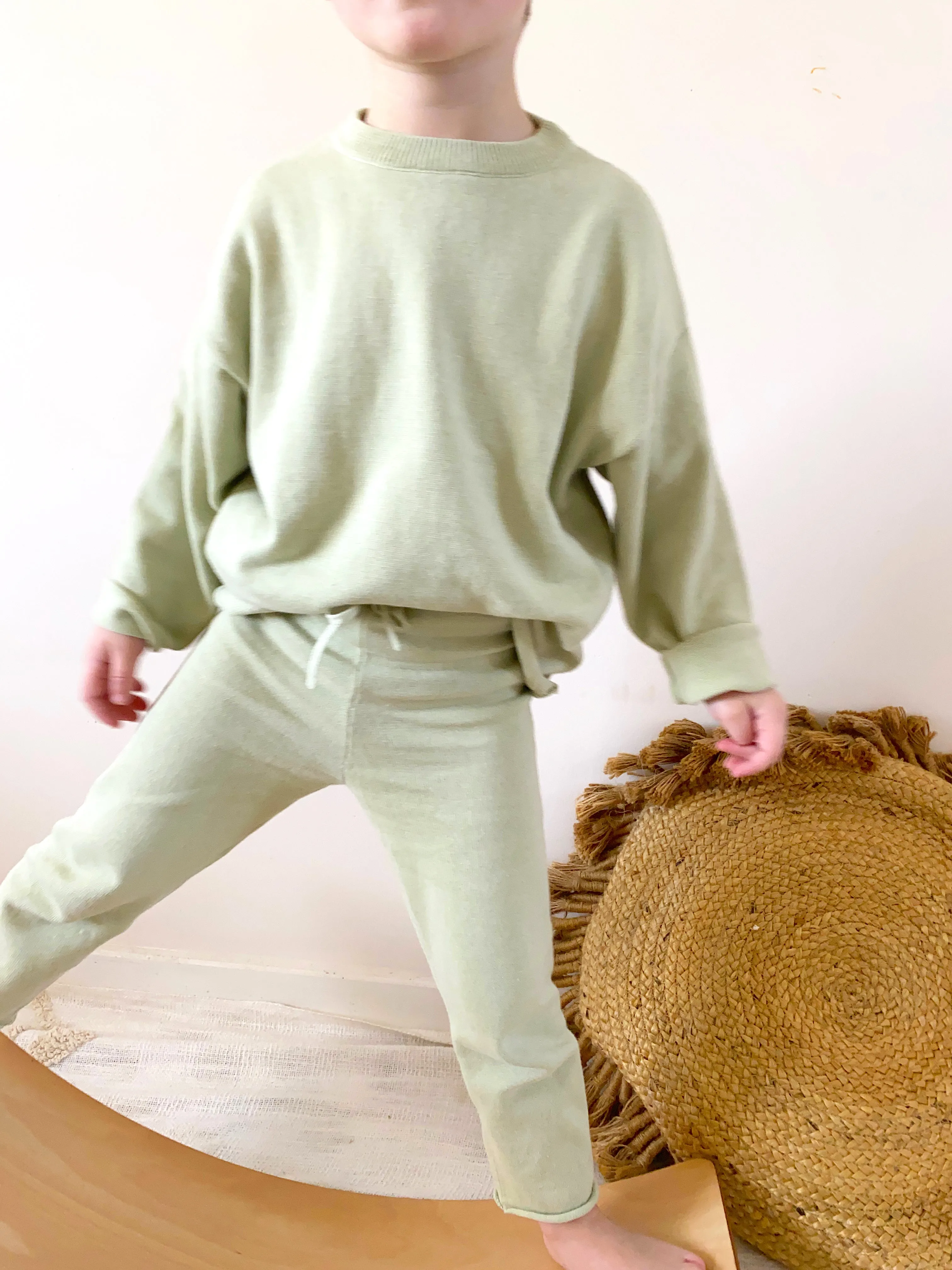 Avocado  Crush | Knit Trousers