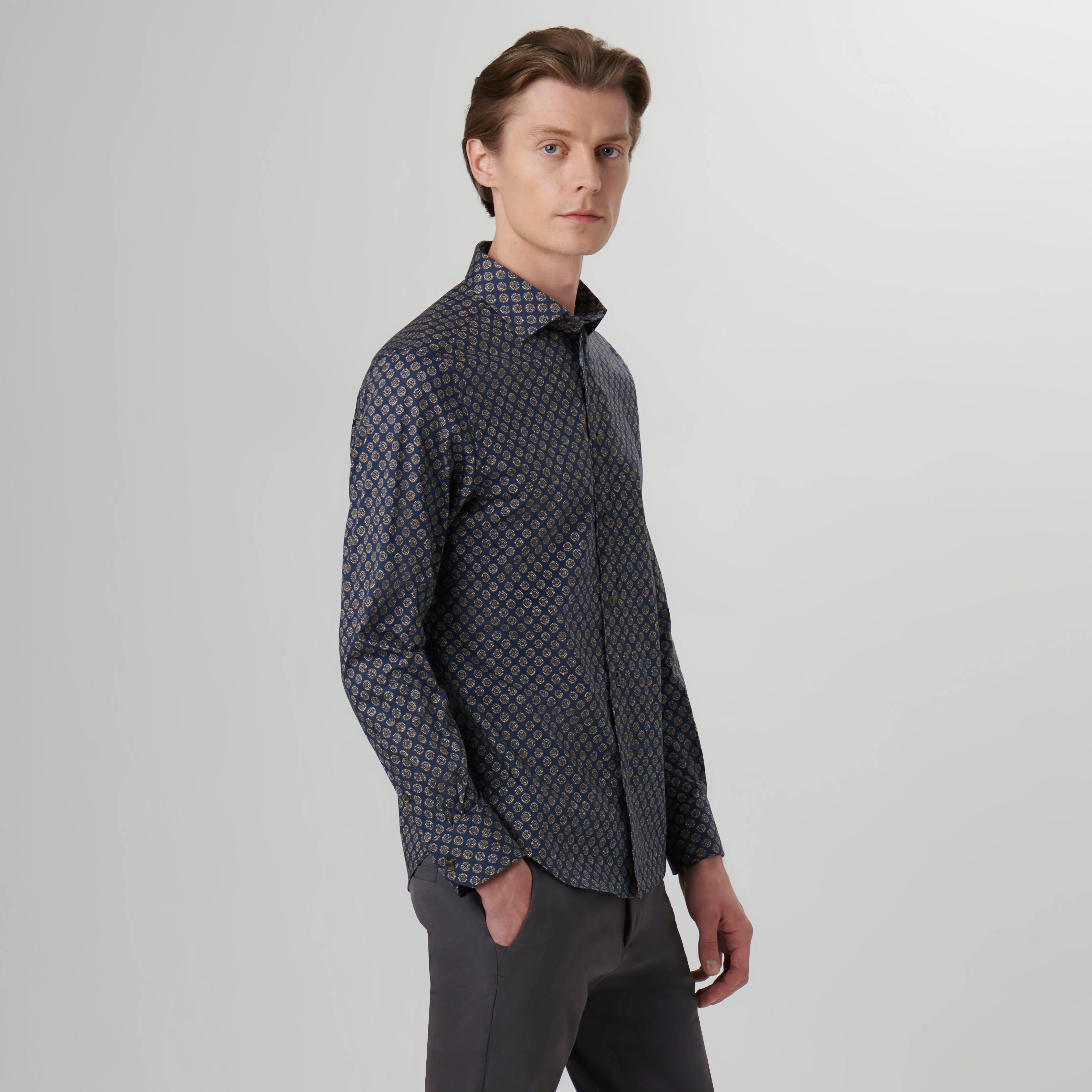 Axel Mandala Print Shirt