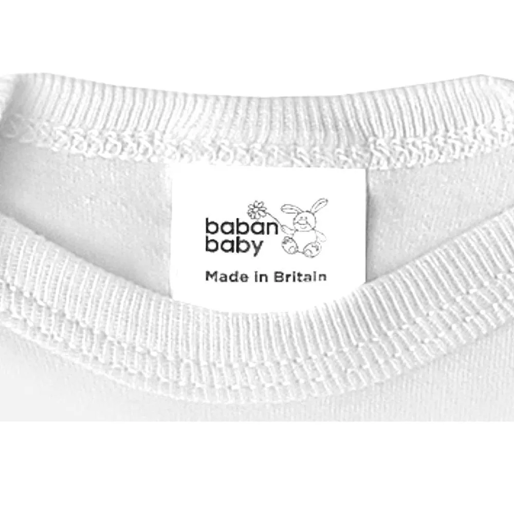 Baban Baby Long Sleeve Bodysuits - 3 Pack