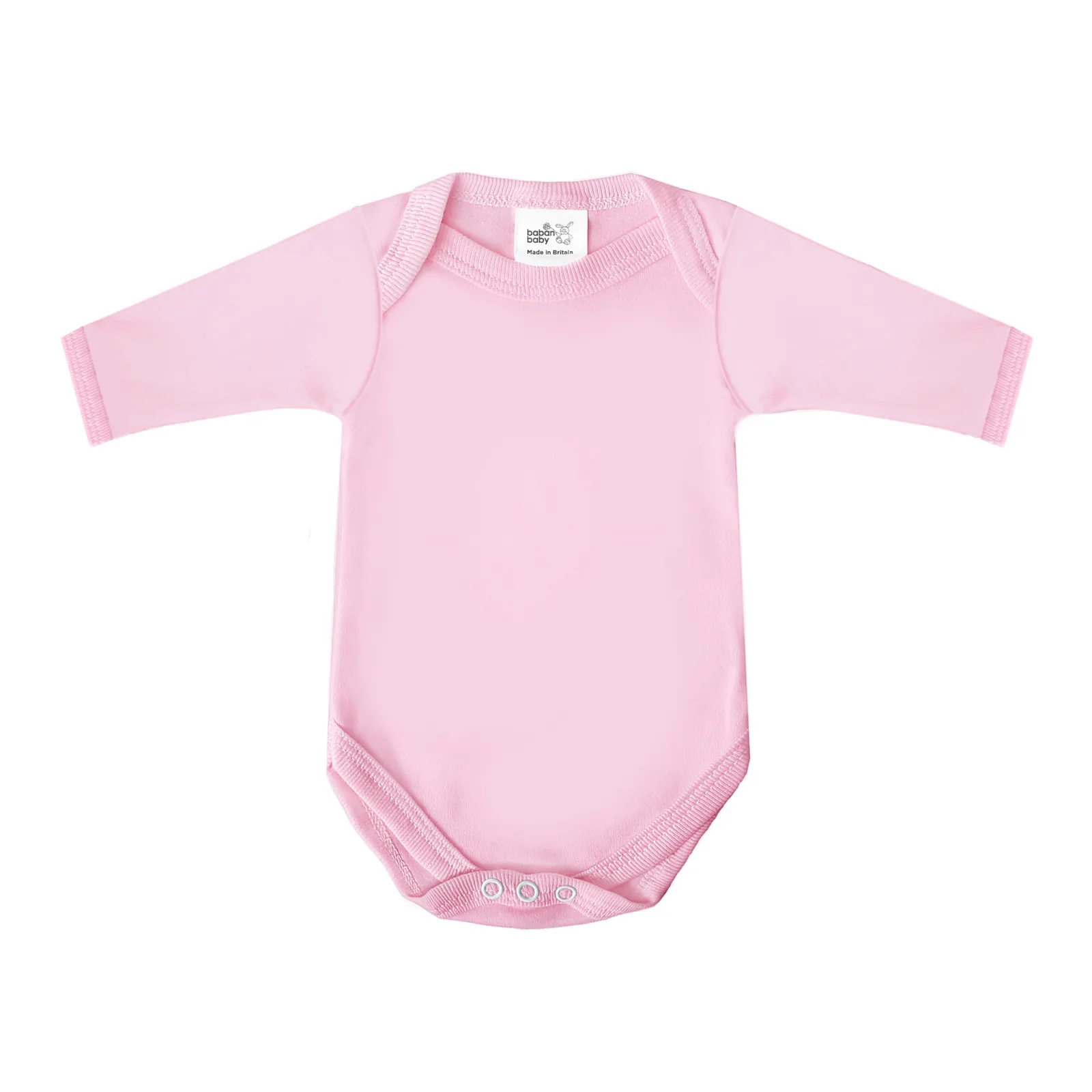 Baban Baby Long Sleeve Bodysuits - 3 Pack