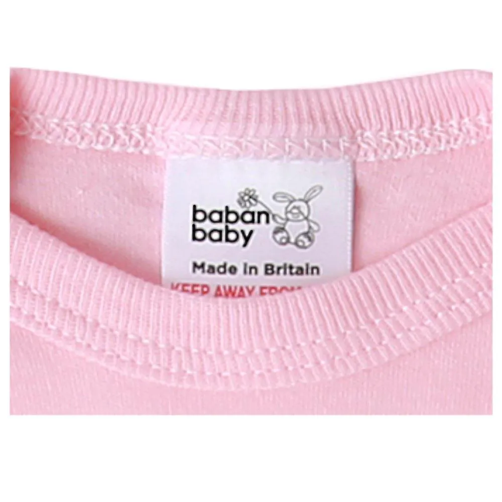 Baban Baby Long Sleeve Bodysuits - 3 Pack