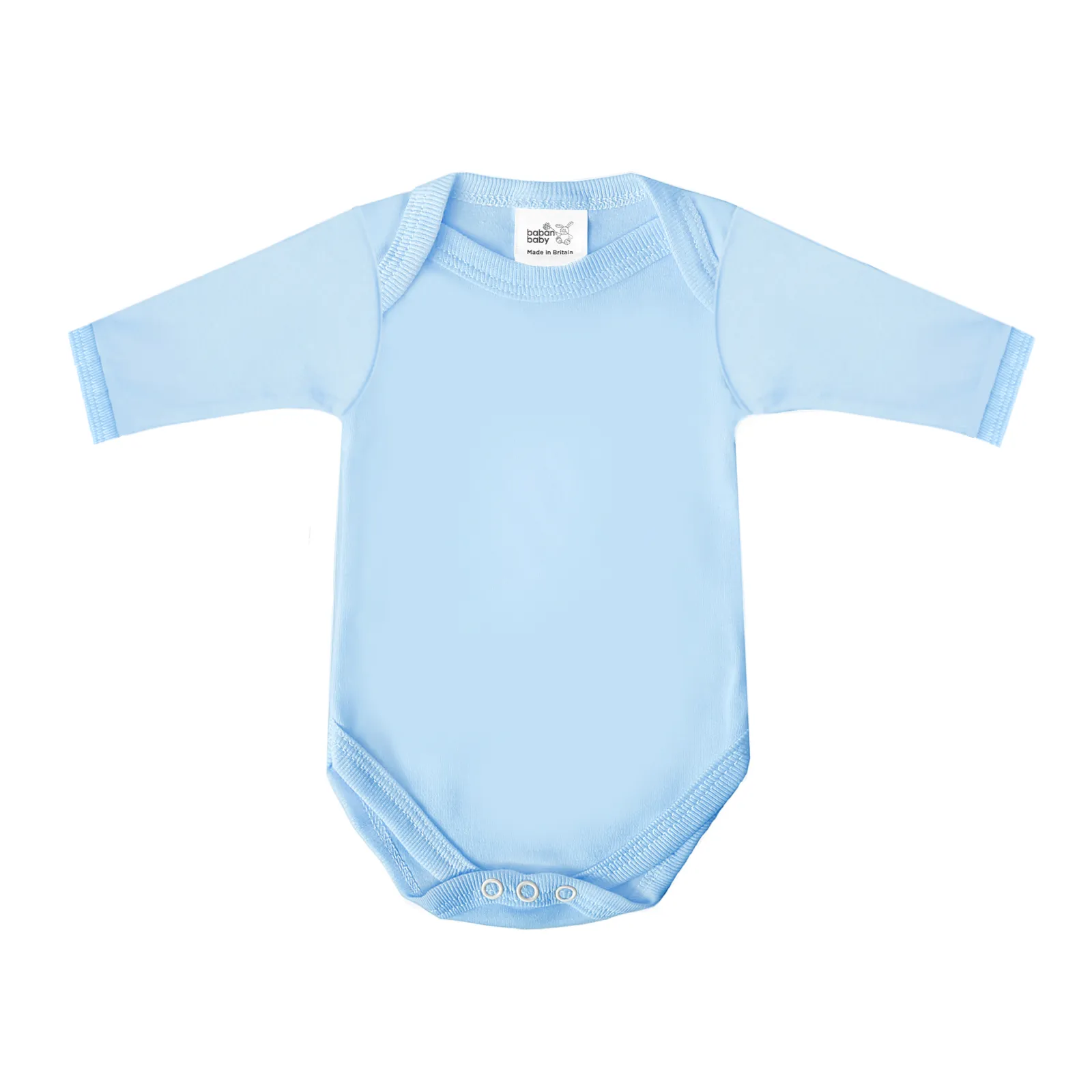 Baban Baby Long Sleeve Bodysuits - 3 Pack