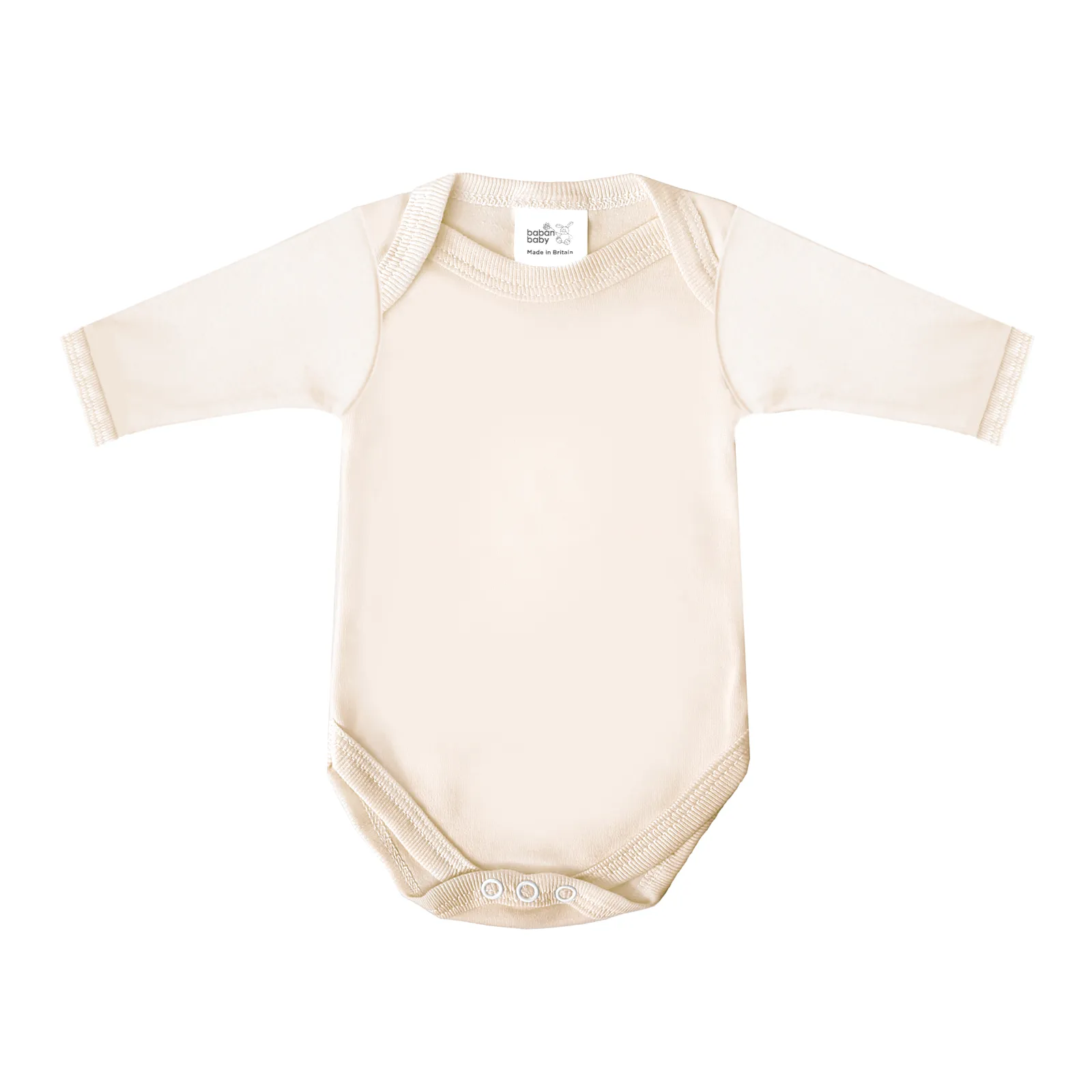 Baban Baby Long Sleeve Bodysuits - 3 Pack
