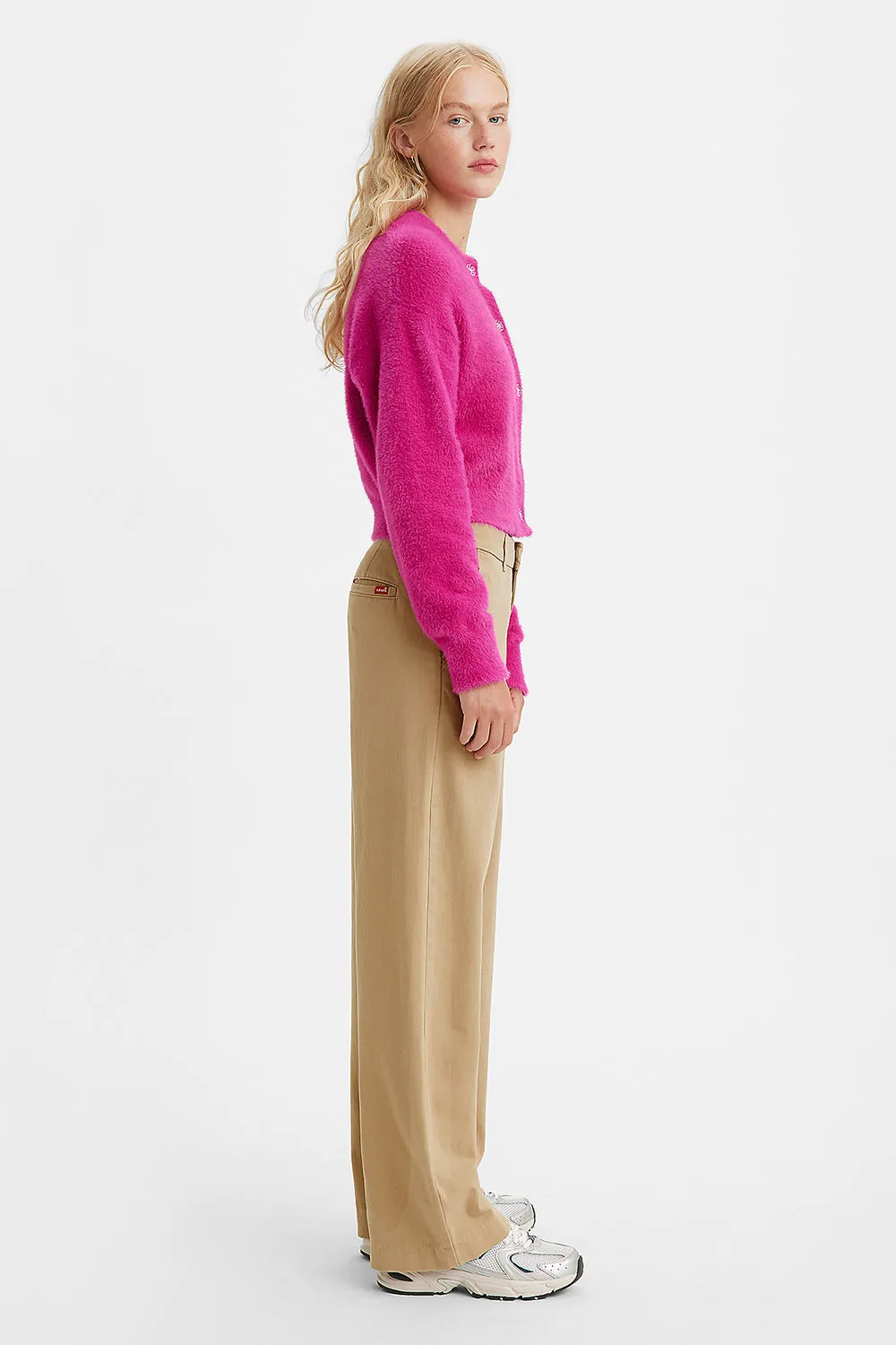 Baggy Trousers Unbasic Khaki Twill
