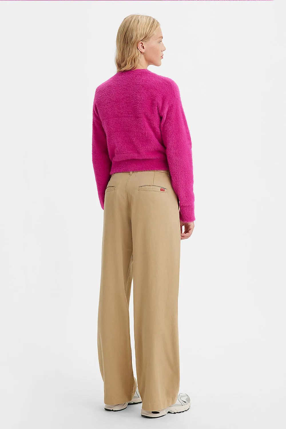 Baggy Trousers Unbasic Khaki Twill