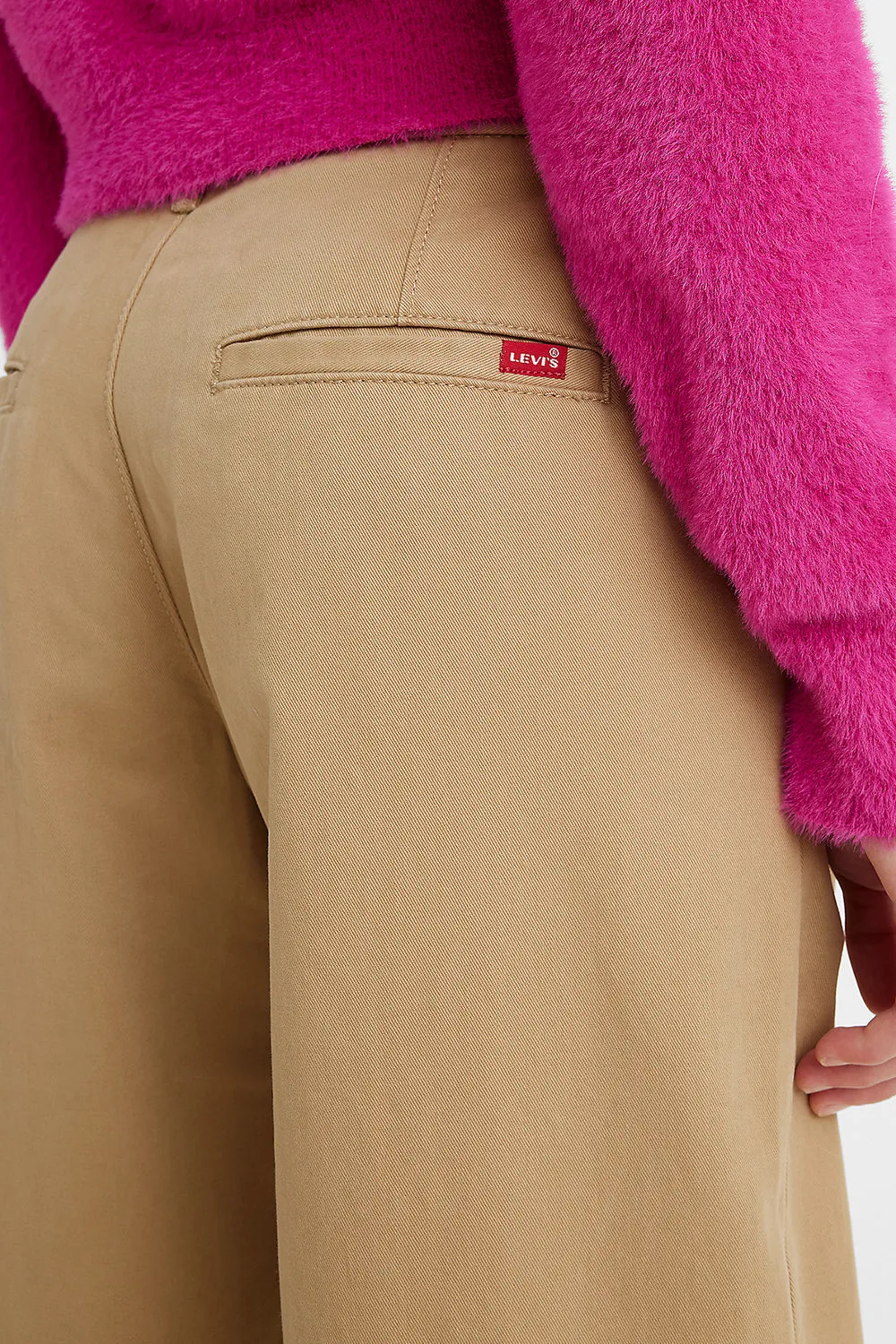 Baggy Trousers Unbasic Khaki Twill