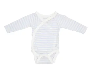 Bamboo Wrap Around Body - Light Blue Stripe