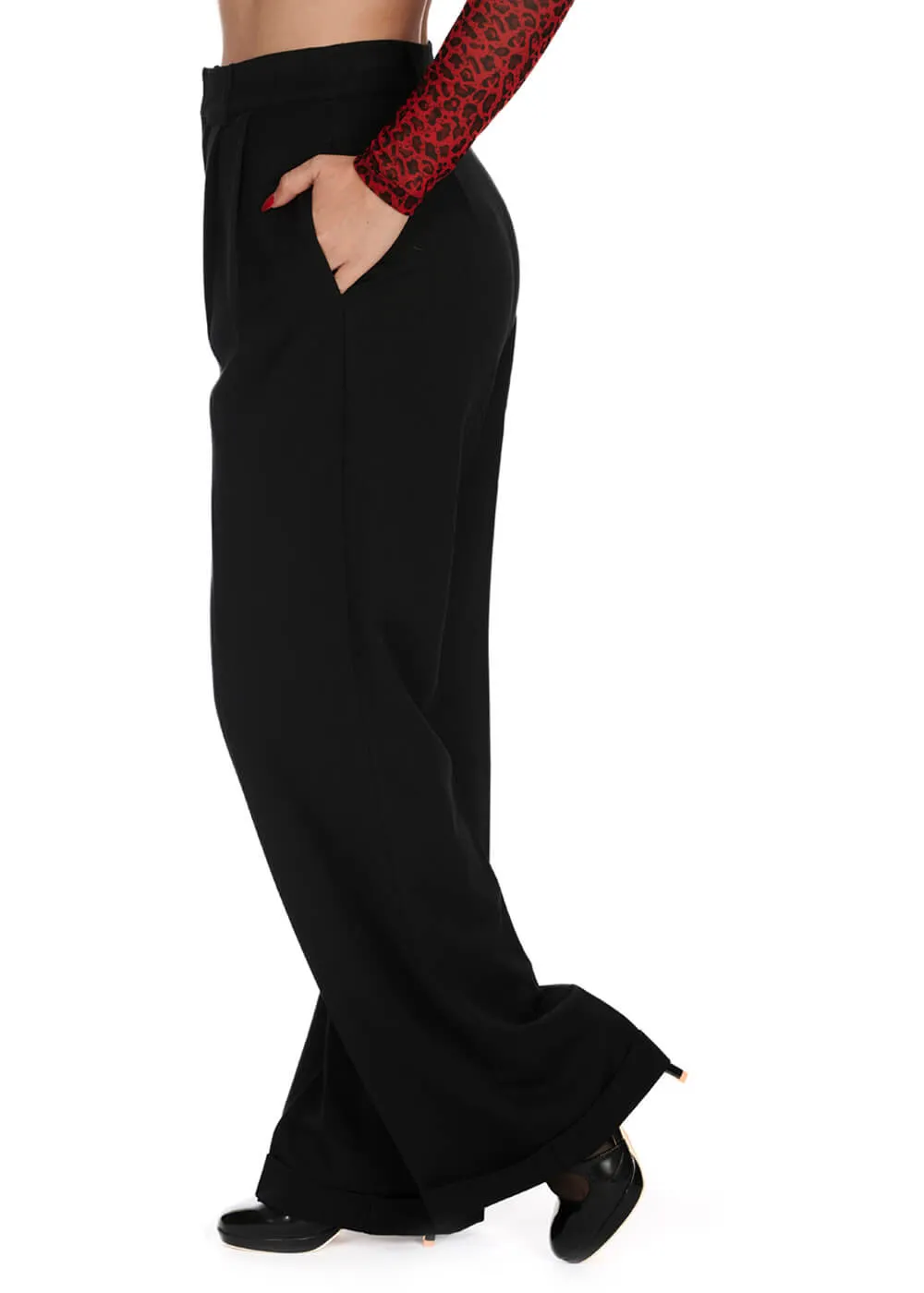 Banned Etta 40's Trousers Black