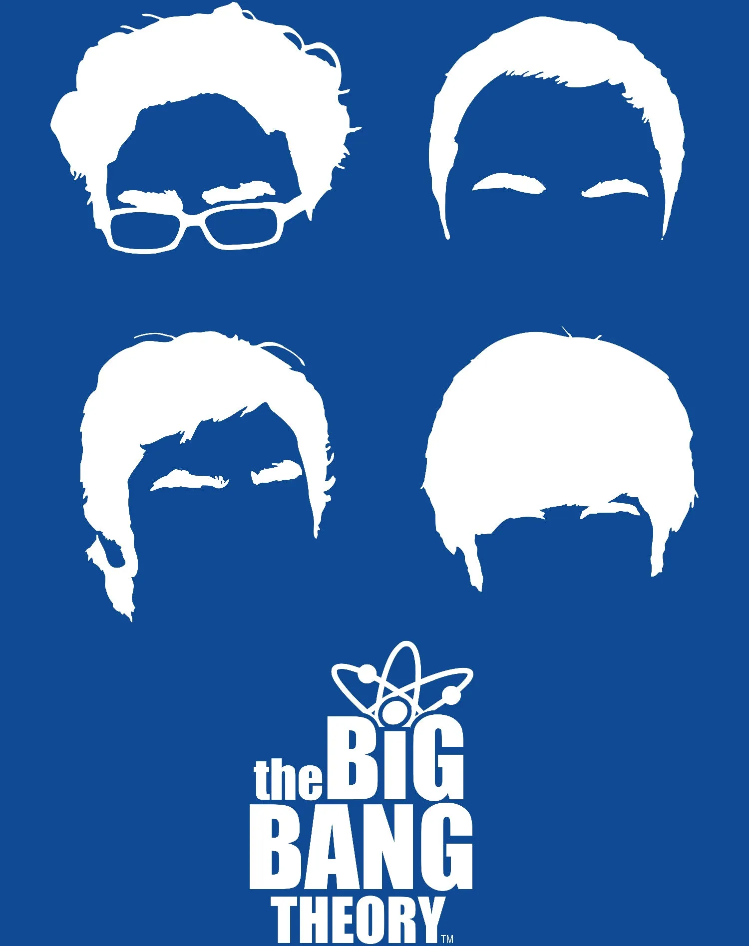 Big Bang Theory  Logo Group Hair Official Women's T-shirt