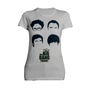Big Bang Theory  Logo Group Hair Official Women's T-shirt