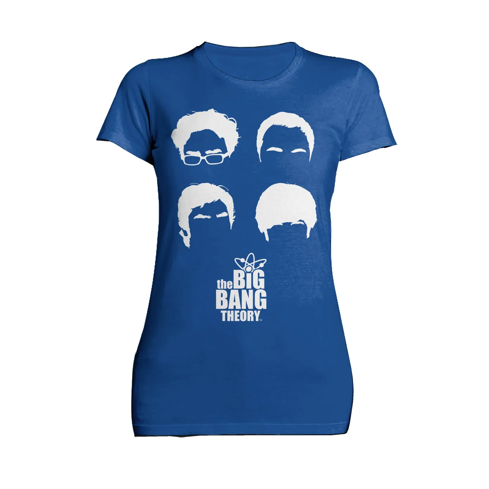 Big Bang Theory  Logo Group Hair Official Women's T-shirt